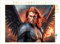 CALVENDO Puzzle Engel Raphael kämpft im Feuer gegen das Böse | 1000 Teile Lege-Größe 64 x 48 cm Foto-Puzzle für glückliche Stunden