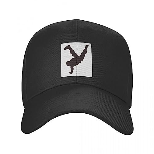 Basecap Hip Hop Breakdance weiße Baseballkappe Sonnenhut für Kinder Baseballkappe Boy Cap Damen