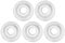 PRETYZOOM 10Pcs Bottle Stopper Water Cup Spill Stopper Lid Waterbottle Leak Proof Water Bottles Water Bottle Silicone Spill Proof Stopper Belly Bottle Accessory