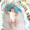 3 Strands Bettschlange Baby Geflochten, Bettschlange Geflochten 3m, Nestschlange Babybett, Kantenschutz Bettumrandung Knotenkissen, Nestschlange Babybett für Geschenk und Dekoration (F 3 Meter)