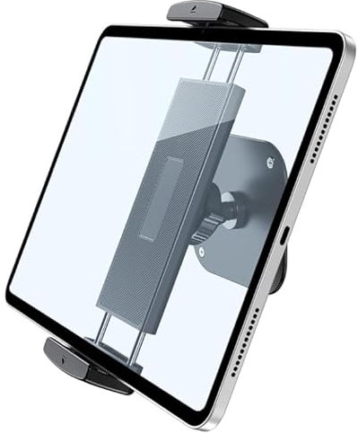 urmust Tablet Wall Mount Aluminum iPad Wall Mount 360°Adjustable Tablet Holder Compatible with iPad iPhone Galaxy Tab Kindle Fire HD, Switch All 4.7-13 Tablets and Phones