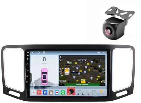 Android 14 Autoradio für Volkswagen VW Sharan für SEAT Alhambra 7N 2010-2022 GPS Navigation 9 Zoll Kapazitiver Touchscreen Auto Stereo Mit Radio SWC FM RDS Carplay Android Auto (M200S 8core 2+32G)