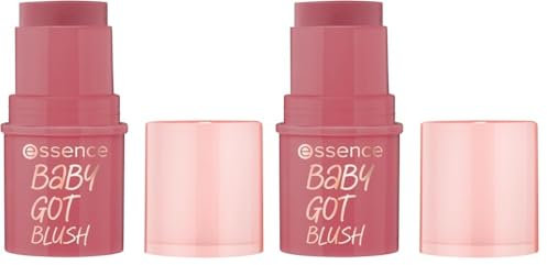 Essence Cosmetics Baby Got Blush, Résultat Instantané, Naturel, Sensation de Rosée 5.5 g (Lot de 2)