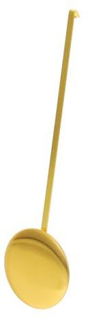 Toddmomy Metal Pendel Ersatzteil für Quarzuhr Wanduhr Pendel Uhrwerk Zubehör Stabile Metallscheibe für Hotel Wanduhren Einfache Montage zur Uhr Reparatur und Wartung