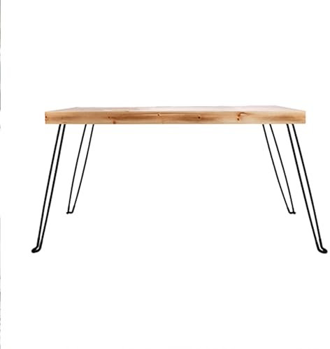 Sleekform Klapptisch Leichter tragbarer Holztisch, kleiner Holztisch, zusammenklappbar, keine Montage erforderlich
