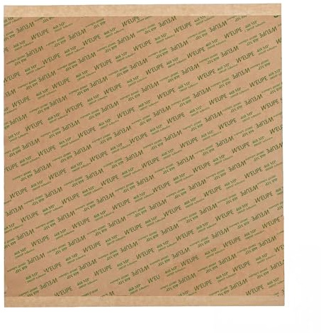 WEUPE pEi 3D-Druckertuch, Transferband, 25,4 x 25,4 cm, 3 m, 468 MP (5 Stück)