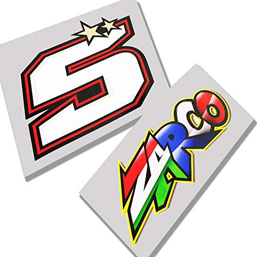! Johann Zarco 5 Moto GP Motorrad-Grafik-Aufkleber, 2 Stück