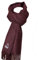Abolengo de Alpaca 100% Alpaka (Baby Alpaka) Schal, besonders fein und weich, 30x200cm, bordeaux rot