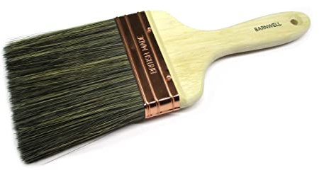 Barnwell 4 Copper Bound Bristle Blend Wall Plasterers Water Splash Paint Brush