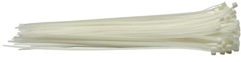 Draper 70399 Nylon 4.8 x 300mm White Cable Ties (100 Pieces)