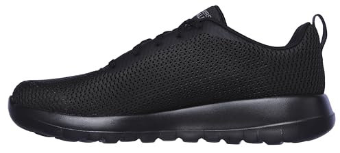 Skechers Homme Men's Summits Louvin Mocassin, Black Mesh/PU/Trim, 42.5 EU Large