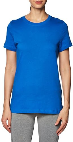 Nike Damen W Nk Park20 Tee T-Shirt, Royal Blue/White, L EU