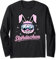 Skihase Skihaserl Skihäschen Hase fährt Ski Skifahren Langarmshirt