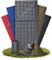 KingCamp Campingdecke, Thermodecke, Ultraleicht, multifunktional, warm, für Reisen, Outdoor, mit Druckknöpfen, leichte Schlafdecke für Wandern, Picknick, Zuhause, Auto, 213 x 203 cm, Anthrazit