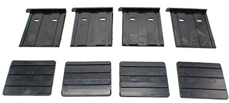 SECURA Kunststoffführungen unten + oben kompatibel mit Scheppach HL730 Black Holzspalter