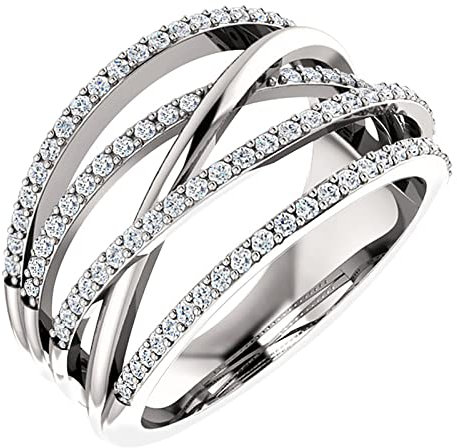 Ringe Schmuck Ringe Im Ethno-Stil Für Damen, Mit Weißem Und Schwarzem Stein, Mikropavé,F805,7