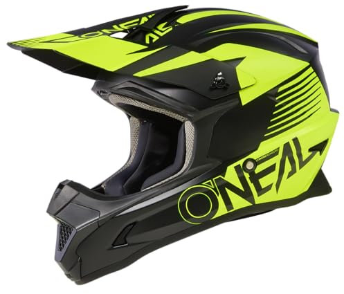 O'NEAL 1SRS Helm STREAM Schwarz/Neongelb/Größe L