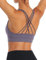OYANUS Haut d'été sexy dos nu pour femme - Dos nu - Pour le yoga, la course à pied, le sport, la gym - Séchage rapide, Z01-violet., Taille M