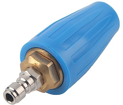 Pressure Washer Rotating Spray Nozzle,4 0GPM Rotary Rotating Nozzle for Pressure Washer 1/4 Fast Connect 3600PSI