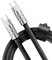 Statik TSumoCharge USB-C-auf-USB-C-Kabel, 100 W, Schnellladekabel – strapazierfähiges, unzerbrechliches Silikon, unterstützt Datenübertragung Typ C, Schwarz