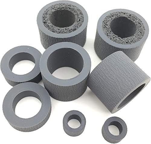 【Druckerzubehör】 1SET X B12B819381 B12B813561 Bremsreifen Pickup Kit Kompatibler Scanner Kompatibel mit Epson DS-410 Workforce DS-510 DS-520 DS-560