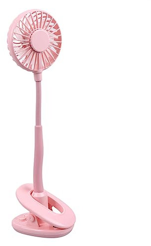 Homoyoyo 1Pc Desk Lamp with Fan computer table fan personal portable table fan clip on stroller fan desk fan Table Lamp Fan LED Lamp Fan lash fan with lights colored lights to rotate