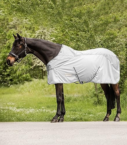 Waldhausen Regen-Fliegendecke Protect, Silbergrau/grau, 155 cm