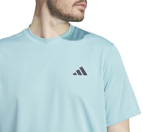 Adidas Herren Train Essentials Training Tee, Mint ton/Black, S