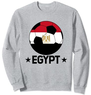 Egypt Soccer Team Egypt Flag Jersey Football Sweatshirt