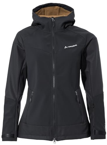 Vaude Damen Women's All Year Elope Softshell Jacket, Black Uni, 40 EU