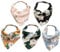 scicent Haarreif Dirndl 5 Stück Boho Stirnband Schals Blume Drucken Haarband Chiffon Haar Elastischen Krawatte Headwear Turban Mode Haarzubehör für Damen und Mädchen - 23903