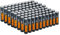 100PP AAA batteries 80 pack Alkaline batteries disposable Triple Aaa batteries Triple A Battery 1.5 Volt 10 year shelflife for toys fairy Lights etc batteries Amazon exclusive 1.5v