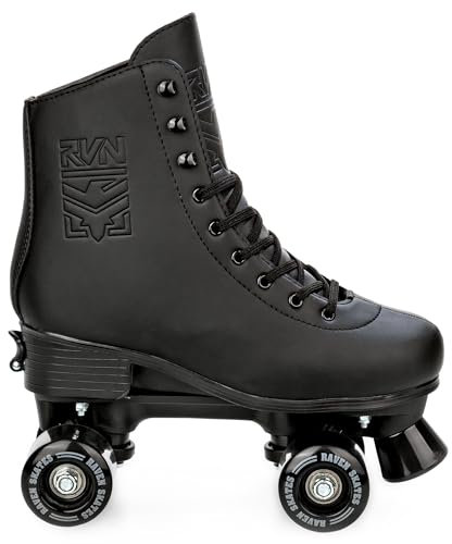 RAVEN Rollschuhe Roller Skates für Kinder Erwachsene Mädchen Damen verstellbar (Embos, 35-38 (22,5-24cm))