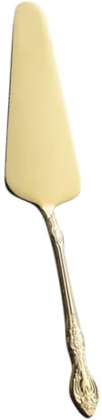 PHENOFICE Kuchen mit Messer pizzaschneider Pizza Shovel Kuchenwerkzeug Brotspachtel Kuchen spachtel Käseschneider Käsespatel Backen Pizza-Dreieck- Backschaufel Rostfreier Stahl Golden