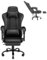 XMTECH Gaming Stuhl Ergonomischer PC Stuhl, Gaming Sesselmit S-förmiger Rückenlehne, Kopfkissen & Fußstütze, Höhenverstellbarer Bürostuhl, Belastbar bis 150 kg, Schwarz