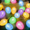 Ostern Pastell Lichter, 2M 10 LED Ei Dekoration Lichter, Batteriebetriebene Eier-Lichterkette für Ostern, Party, Kamin, Kaminsims, Eingang, Baum, Heimdekorationen
