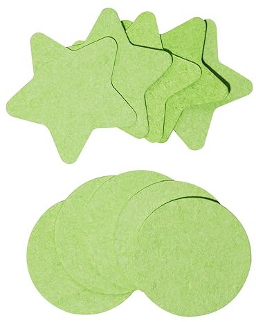 Revolution SKin, Cellulose Facial Sponges, Éponges Nettoyantes Réutilisables pour le Visage, Démaquillent en Douceur, Lot de 10