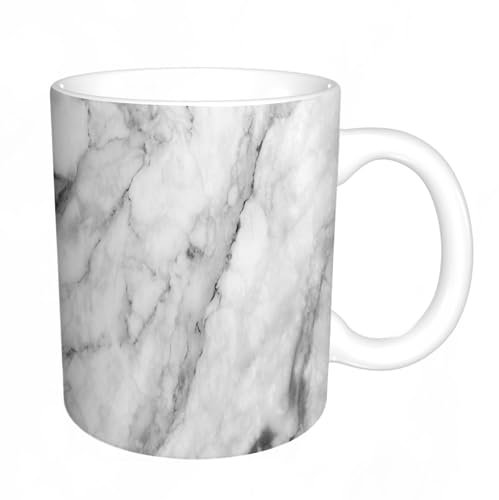 YFHJV Mug porcelaine fine Mug Tasses de 11 oz 330ml,Motif de surface en marbre et granit avec effet nature esquisse,amis,frères et soeurs imprimer Tasse de café exquis CadeauEnsemble