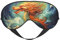 Masque de sommeil à la peinture à l'huile de dragon chinois pour homme et femme – Masque pour les yeux double face avec sangle réglable, doux et soyeux, bloquant la lumière et respirant pour voyage