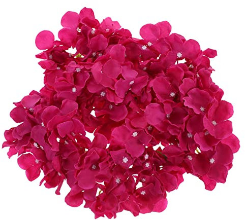 VINTORKY 6 Pièces Coiffe D'hortensia Simulée Décoratif Fleurs Artificielles Décoratives Faire La Fête Décorations Romantiques Faux Mariage Hortensia Artificiel Bleu Plastique Violet,Mauve