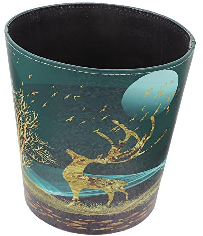 BUGUUYO Cubo De Basura Inteligente Contenedor De Residuos De Oficina Bote De Basura Veta