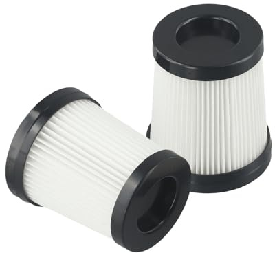 Lot De 2 Filtres De Rechange For Aspirateur Sans Fil, Réutilisables.(2pcs)