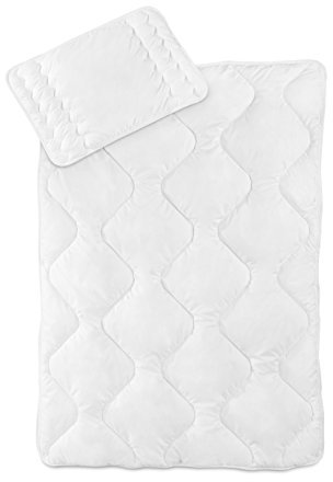 Traumnacht Kinderbettenset Duo + 1 Kissen, 100 x 135 Set, Öko Tex zertifiziert, entwickelt in Deutschland