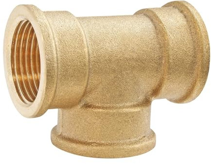 SOMATHERM FOR YOU - T-Stück Messing gleich - Dreifach weiblich 12/17