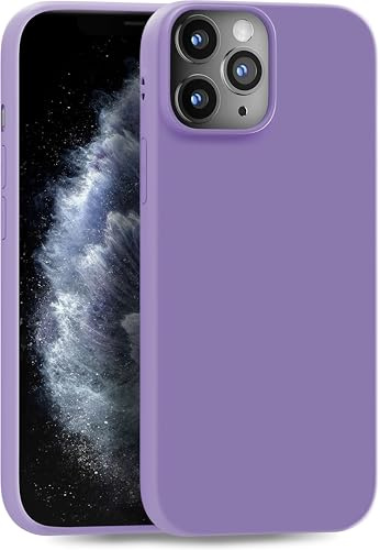 MyGadget Hülle kompatibel mit iPhone 11 Pro Max - robuste Schutzhülle TPU Case Slim Silikonhülle Back Cover Kratzfest Handyhülle matt Lila [ dunkel ]