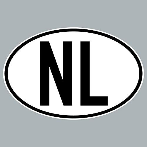 GreenIT NL Aufkleber Auto Sticker NED NLD Niederlande Länderkennzeichen Zeichen Symbol 4061963019849