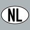 GreenIT NL Aufkleber Auto Sticker NED NLD Niederlande Länderkennzeichen Zeichen Symbol 4061963019849