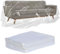 TUAKIMCE 2 Pack Plastic Sofa Cover, Waterproof & Dustproof Sofa Protection, 300cm x 200cm