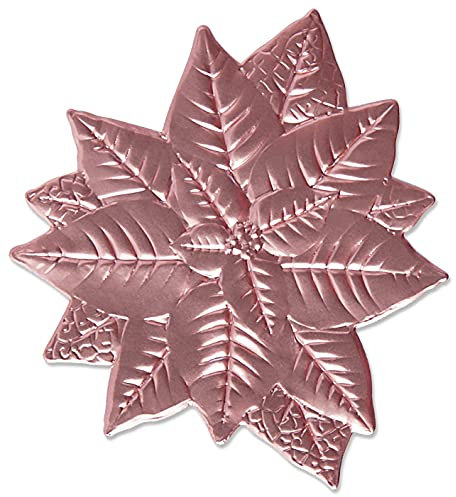 Sizzix 3-D Impresslits Prägeschablone-Poinsettia von Kath Breen, 665354, Papier, Multicolore, Einheitsgröße