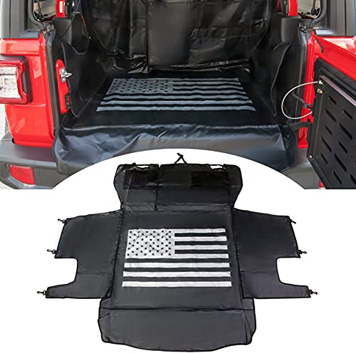 Dog Trunk Liner for Jeep, Heavy Duty Waterproof Oxford Cargo Protector